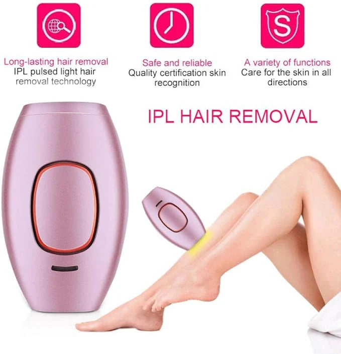 جهاز IPL لإزالة الشعر بالليزر في المنزل – نتائج دائمة بدون ألم | لجميع مناطق الجسم